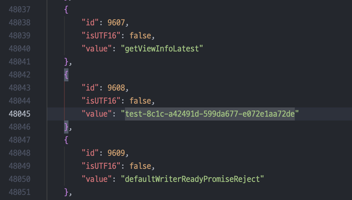 string.json